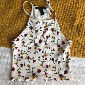 Floral tank top